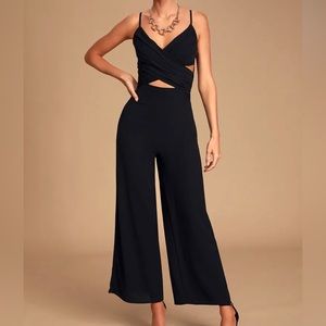 Lulu’s Black Jumpsuit Size 8